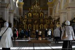 Накануне праздника Воздвижения Креста Господня архиепископ Артемий совершил всенощное бдение в Покровском соборе