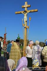 В поселке Зельве установили поклонный крест