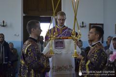 В день Воздвижения Креста Господня архиепископ Артемий посетил приход деревни Головачи