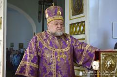 В день Воздвижения Креста Господня архиепископ Артемий посетил приход деревни Головачи