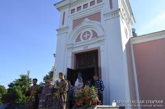В день Воздвижения Креста Господня архиепископ Артемий посетил приход деревни Головачи