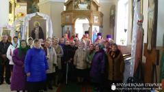 В храме деревни Дубно состоялось соборное богослужение духовенства Мостовского благочиния