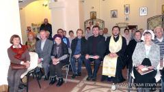 В храме святителя Луки состоялась лекция на тему «Христианские святыни Гродненщины»