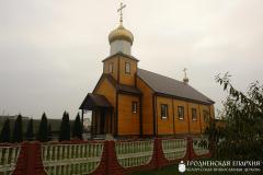 Урачыстае саборнае богаслужэнне Шчучынскага благачыння адбылося ў в. Дзембрава