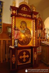 Урачыстае саборнае богаслужэнне Шчучынскага благачыння адбылося ў в. Дзембрава