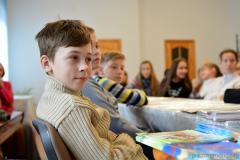 Писательница Елена Михаленко встретилась с учениками и педагогами воскресной школы Покровского собора