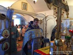 Соборное богослужение в храме Покрова Пресвятой Богородицы города Волковыска