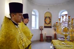 В день памяти новомучеников и исповедников Земли Белорусской архиепископ Артемий совершил литургию в храме города Скидель