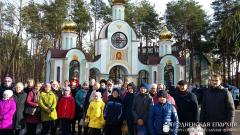 Прихожане и дети воскресной школы прихода Рождества Христова совершили паломничество в Лавришевский монастырь