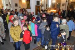 В храме иконы Божией Матери «Всех скорбящих Радость» города Мосты состоялось соборное богослужение духовенства Мостовского благочиния