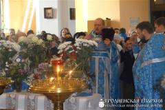 В храме иконы Божией Матери «Всех скорбящих Радость» города Мосты состоялось соборное богослужение духовенства Мостовского благочиния