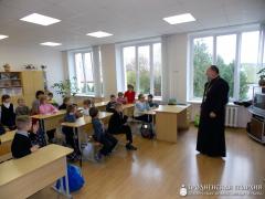 В школе деревни Верейки прошла лекция, посвященная 500-летию православной книги