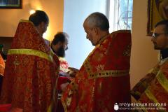 В храме агрогородка Малая Берестовица состоялось соборное богослужение духовенства Берестовицкого благочиния