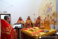 В храме деревни Голынка состоялось соборное богослужение духовенства Зельвенского благочиния