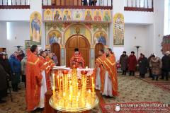 В храме деревни Голынка состоялось соборное богослужение духовенства Зельвенского благочиния