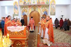 В храме деревни Голынка состоялось соборное богослужение духовенства Зельвенского благочиния