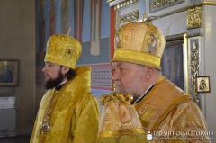 Архиепископ Артемий совершил литургию в агрогородке Вертелишки в сослужении председателя Синодального отдела по делам молодежи