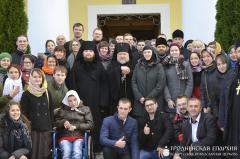 Архиепископ Артемий совершил литургию в агрогородке Вертелишки в сослужении председателя Синодального отдела по делам молодежи