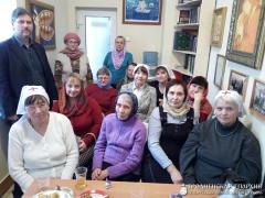 В храме святителя Луки прошла встреча с членом патронажной службы Свято-Елизаветинского монастыря