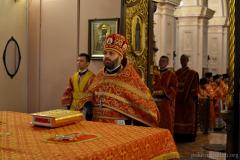 В день своего тезоименитства архиепископ Артемий совершил литургию в кафедральном соборе Гродно