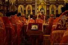 В день своего тезоименитства архиепископ Артемий совершил литургию в кафедральном соборе Гродно