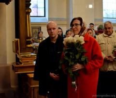 В день своего тезоименитства архиепископ Артемий совершил литургию в кафедральном соборе Гродно