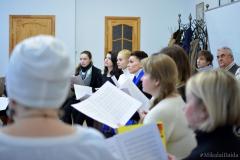 Заведующая кафедрой хорового дирижирования БГАМ Инесса Бодяко провела мастер-класс для Архиерейского хора Покровского собора