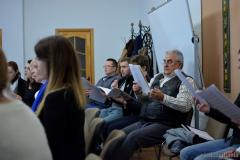 Заведующая кафедрой хорового дирижирования БГАМ Инесса Бодяко провела мастер-класс для Архиерейского хора Покровского собора