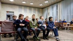 О дружбе и единстве с учащимися школы №8 поговорил клирик Покровского собора