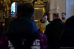 Філолагі і студэнты ГрДУ Янкі Купалы памаліліся ў Пакроўскім саборы за спачын душ беларускіх пісьменнікаў, дзеячаў культуры і калег 