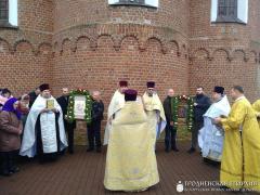 В деревне Сынковичи состоялось соборное богослужение священнослужителей Зельвенского благочиния