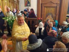 В деревне Сынковичи состоялось соборное богослужение священнослужителей Зельвенского благочиния