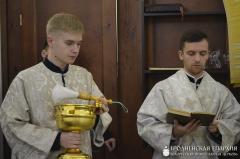 Архиепископ Артемий совершил чин освящения храма в честь великомученика Георгия Победоносца деревни Гущицы