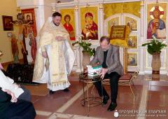 В храме святителя Луки состоялась встреча с профессором Валерием Николаевичем Черепицей