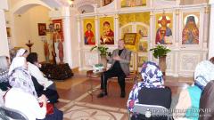 В храме святителя Луки состоялась встреча с профессором Валерием Николаевичем Черепицей