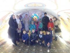 Паломничество воспитанников воскресной школы г. Щучина в Свято-Успенский Жировичский монастырь и храм-крепость д. Сынковичи