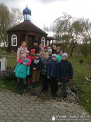 Паломничество воспитанников воскресной школы г. Щучина в Свято-Успенский Жировичский монастырь и храм-крепость д. Сынковичи