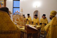Соборное богослужение в день освящения храма в честь Собора Всех Белорусских Святых