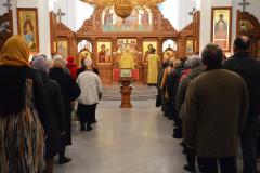 Соборное богослужение в день освящения храма в честь Собора Всех Белорусских Святых