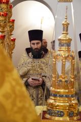 Соборное богослужение в день освящения храма в честь Собора Всех Белорусских Святых