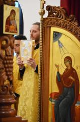 Соборное богослужение в день освящения храма в честь Собора Всех Белорусских Святых