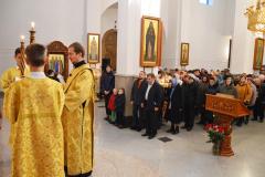 Соборное богослужение в день освящения храма в честь Собора Всех Белорусских Святых