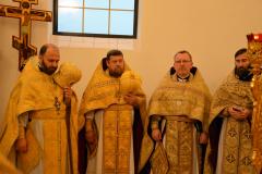 Соборное богослужение в день освящения храма в честь Собора Всех Белорусских Святых