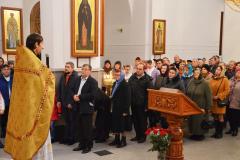 Соборное богослужение в день освящения храма в честь Собора Всех Белорусских Святых