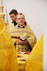 Соборное богослужение в день освящения храма в честь Собора Всех Белорусских Святых