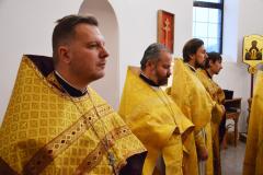 Соборное богослужение в день освящения храма в честь Собора Всех Белорусских Святых