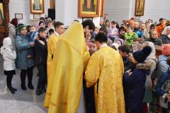 Соборное богослужение в день освящения храма в честь Собора Всех Белорусских Святых