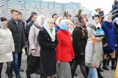 Соборное богослужение в день освящения храма в честь Собора Всех Белорусских Святых