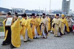 Соборное богослужение в день освящения храма в честь Собора Всех Белорусских Святых