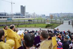 Соборное богослужение в день освящения храма в честь Собора Всех Белорусских Святых